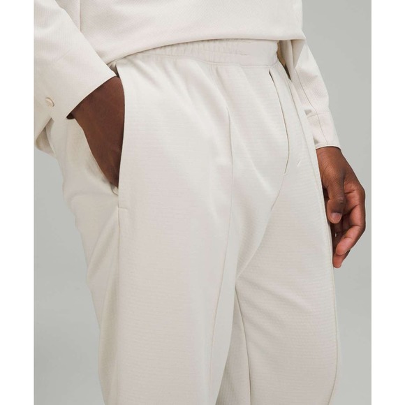 NWT Lululemon | GridLiner Pull-On Trouser | Heathered Natural Ivory S - Picture 1 of 12